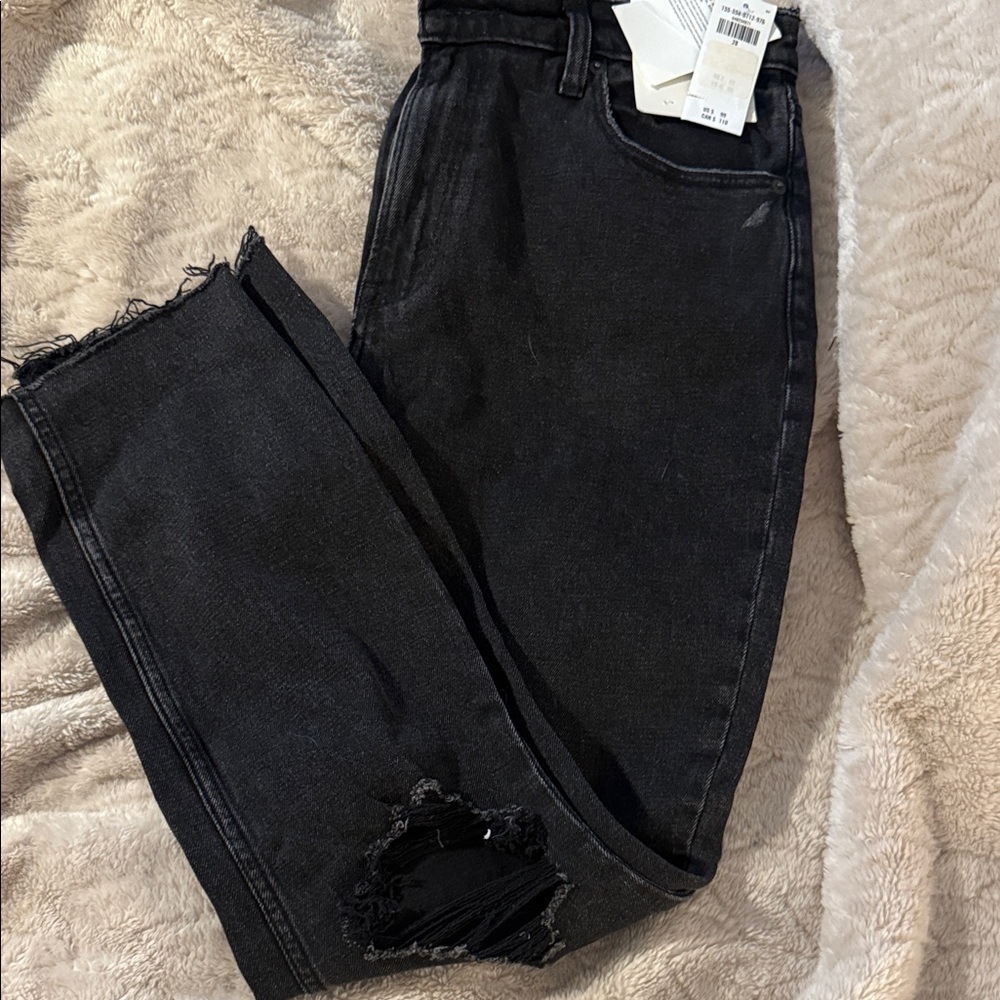 Abercrombie & Fitch Black Skinny High Rise
 Jeans 28 Curve Love
